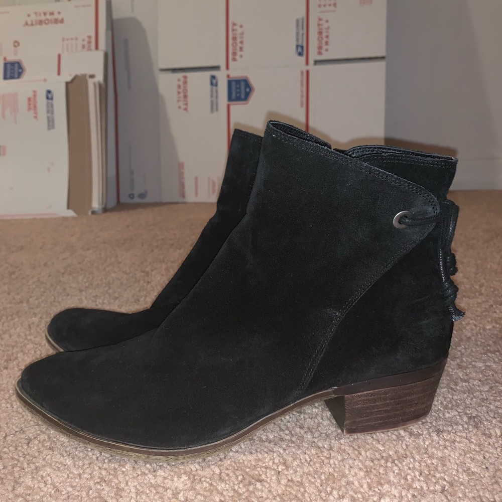 Lucky Brand Leather Booties